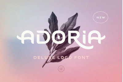 Adoria - Deluxe Logo Font