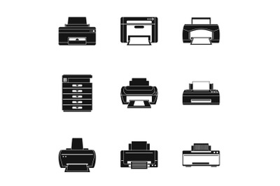 Publicism icons set, simple style