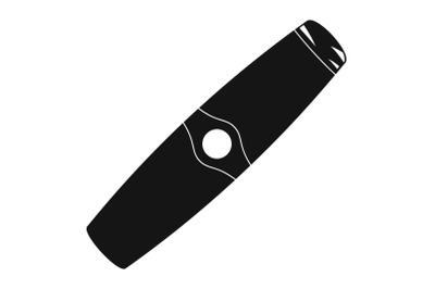 Luxury cigar icon, simple style