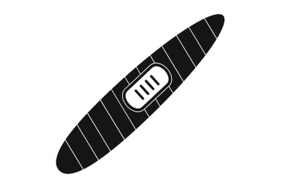 Big cigar icon, simple style