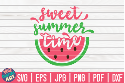 Free Free 191 Sweet Summertime Watermelon Svg SVG PNG EPS DXF File