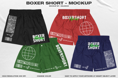 Boxer Short - Mockup
