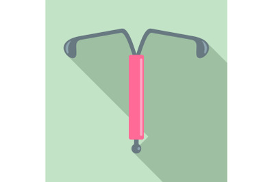 Abort tool icon, flat style