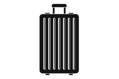 Travel new bag icon, simple style