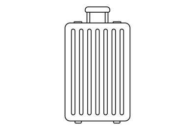 Travel new bag icon, outline style