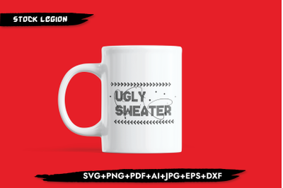 Ugly Sweater Pattern SVG