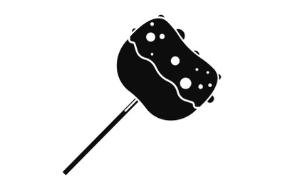 Ice cream candy icon, simple style