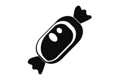 Chocolate bonbon icon, simple style