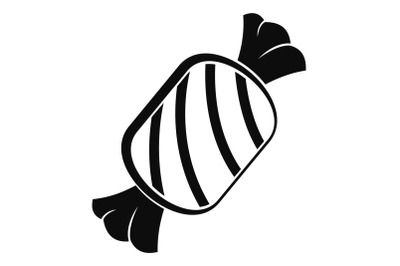 Tasty bonbon icon, simple style