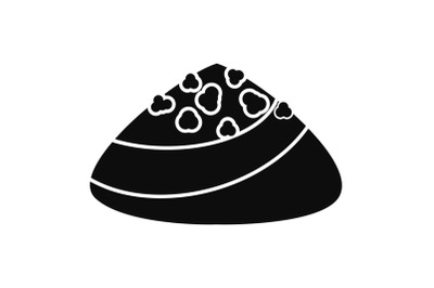 Choco bonbon icon, simple style