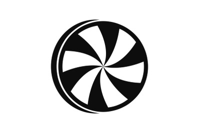 Candy icon, simple style