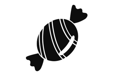 Bonbon icon, simple style
