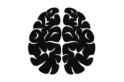Brain neurons icon, simple style