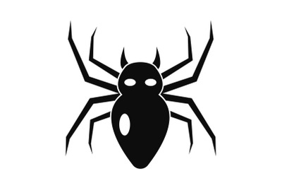 Spider icon, simple style