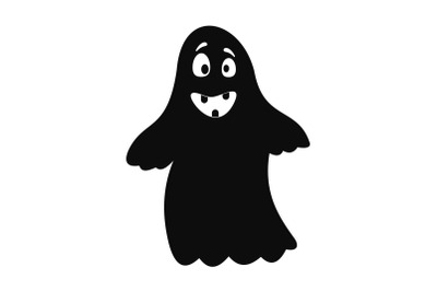 Ghost icon, simple style