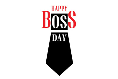 Boss Day concept background, cartoon style