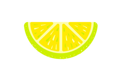 Lime jelly icon, cartoon style