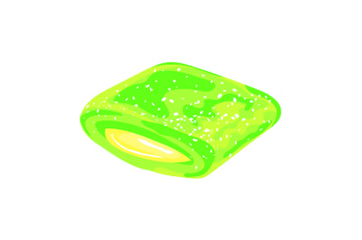 Mint gum icon, cartoon style