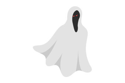 Ghost icon, isometric style