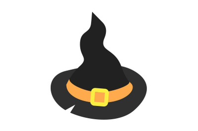 Witch hat icon, isometric style
