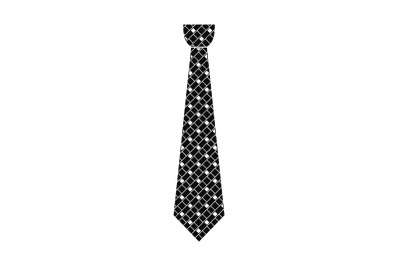 Work tie icon, simple style