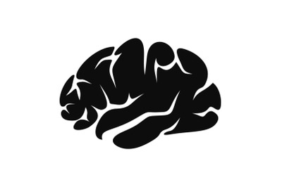 Brainstorming icon, simple style