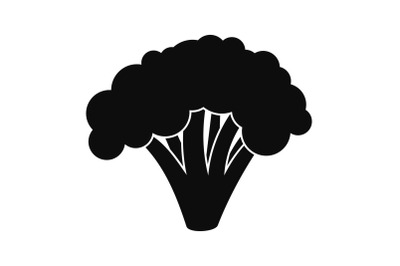Broccoli icon, simple style