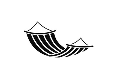 Hammock icon, simple style