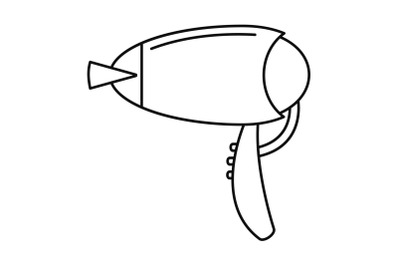 Dryer icon, outline style