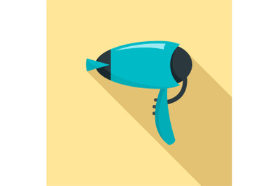 Dryer icon, flat style