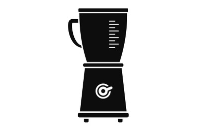 Food blender icon, simple style