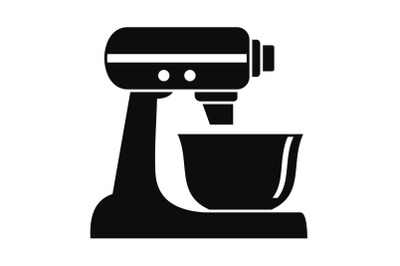 Machine mixer icon, simple style