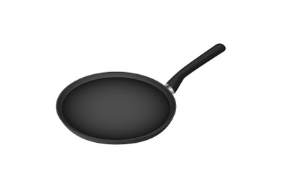 Griddle pan icon, isometric style