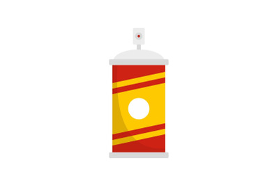 Painting spray icon, flat style