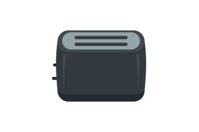 Toaster icon, flat style