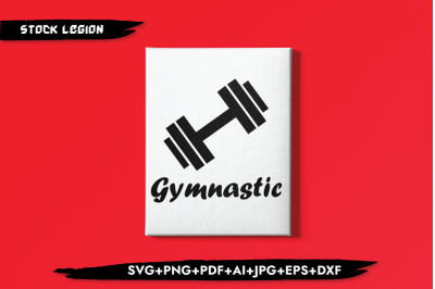 Gymnastic Workout SVG