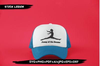 Jump Of The Beams SVG