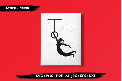 Hanging Pose SVG