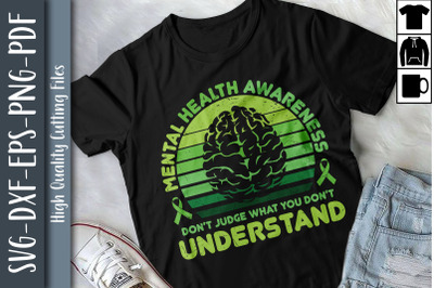 Mental Health Awareness Fight Illness