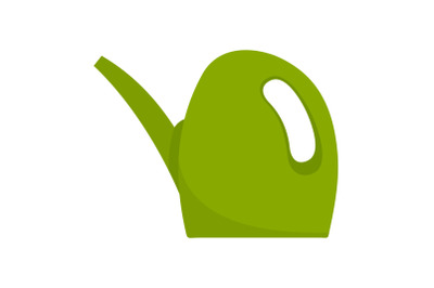 Water can icon, flat style