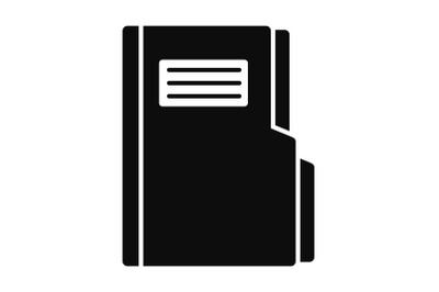 Folder icon, simple style