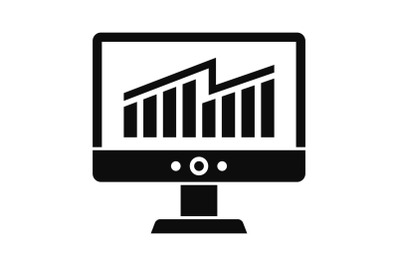 Solving business strategy icon, simple style