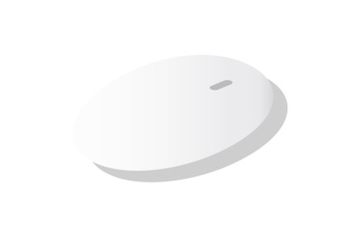 Computer mouse icon set, isometric style