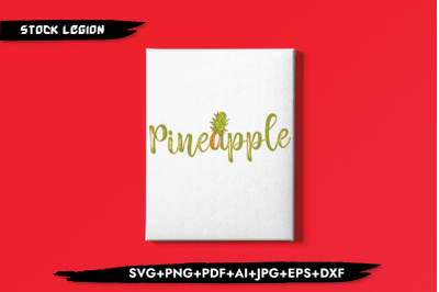 Pineapple SVG