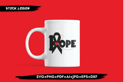 Hope Love SVG