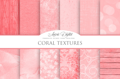 Coral Background Textures