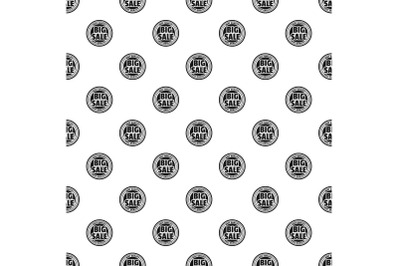 Big sale pattern seamless vector