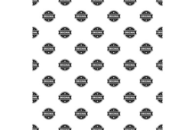 Original pattern seamless vector