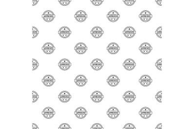 Approved lgo, simple style.