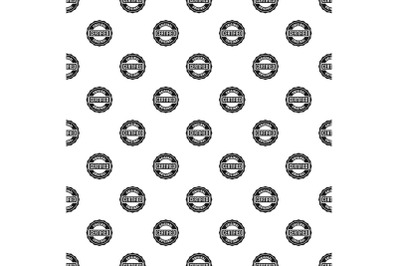 Certified pattern seamless vector